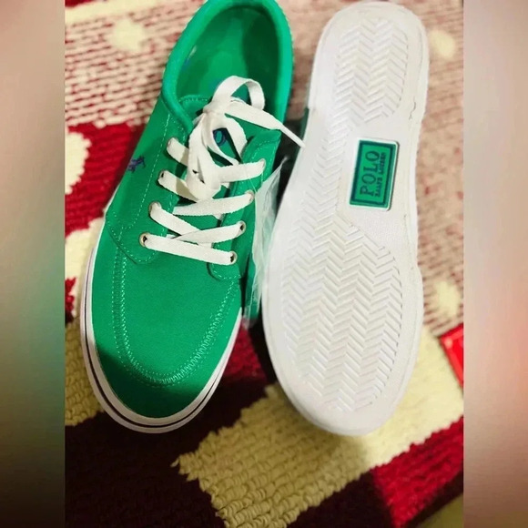 Ralph Lauren, Men's Faxon X Suede-Trim Canvas size 8.5 NEW with tags - Picture 7 of 14